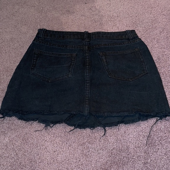 black denim skirt - Picture 2 of 2